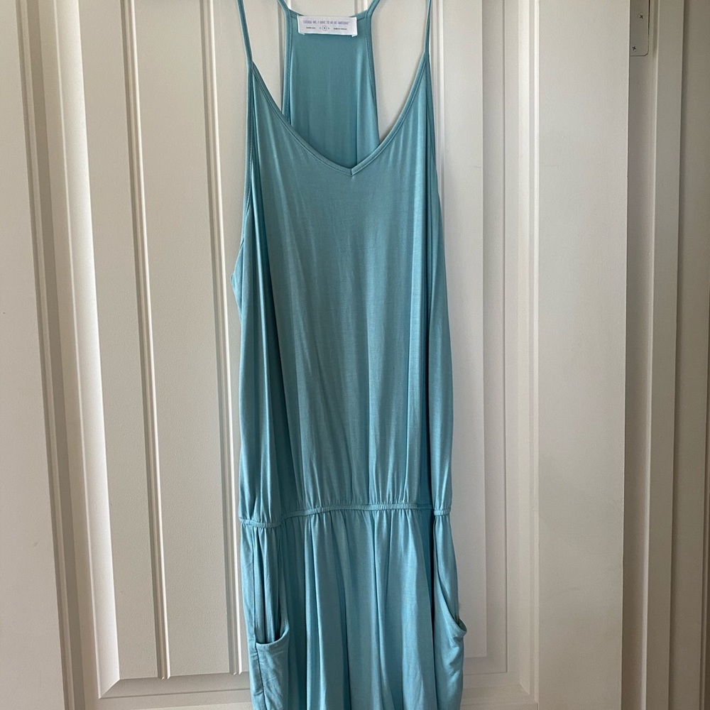 Teal Romper